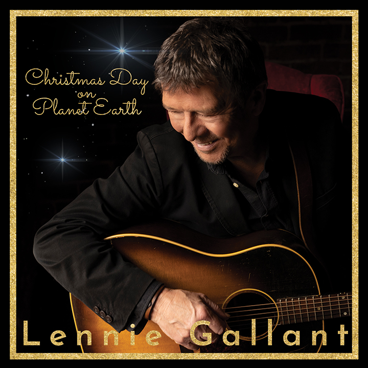 Album cover of Lennie Gallant's Christmas Day on Planet Earth